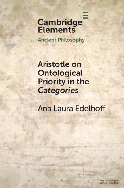 Aristotle on Ontological Priority in the  Categories