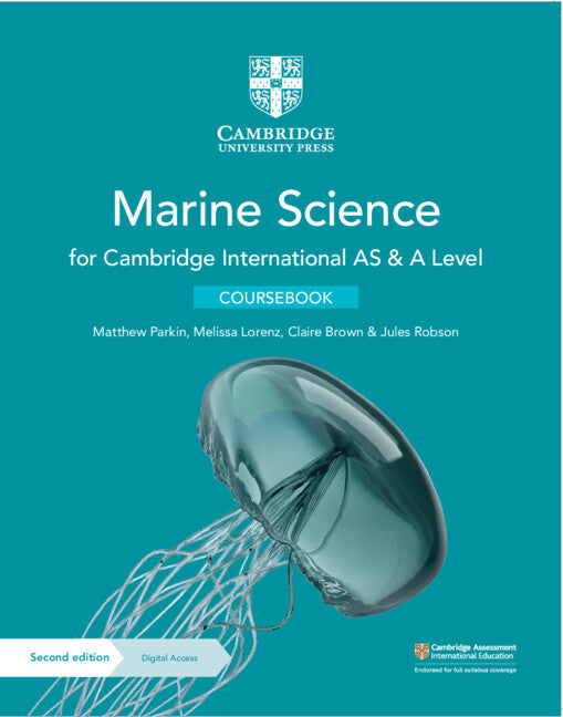 Cambridge International AS and A Level Marine Science: Coursebook With Digital Access (2 Years)
