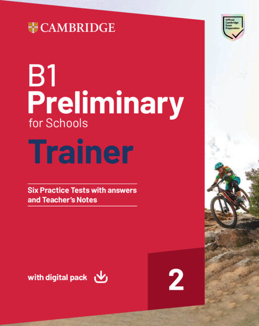 SALE B1 Preliminary For Schools Trainer 2 With Answers with Digital Pack