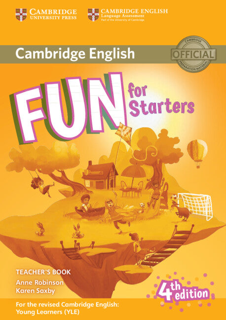 Fun for Starters Teacher’s Book with Downloadable Audio 4th Edition