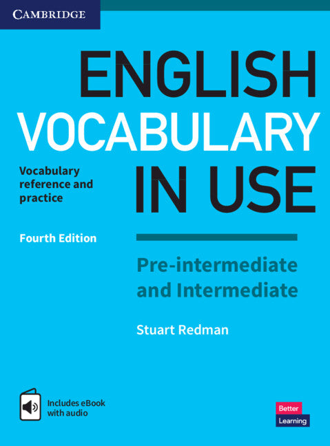 SALE English Vocabulary in Use Pre-intermediate and Intermediate with Answers and Audio