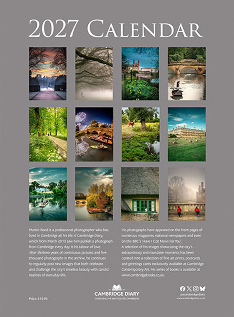 Cambridge Diary Calendar 2027