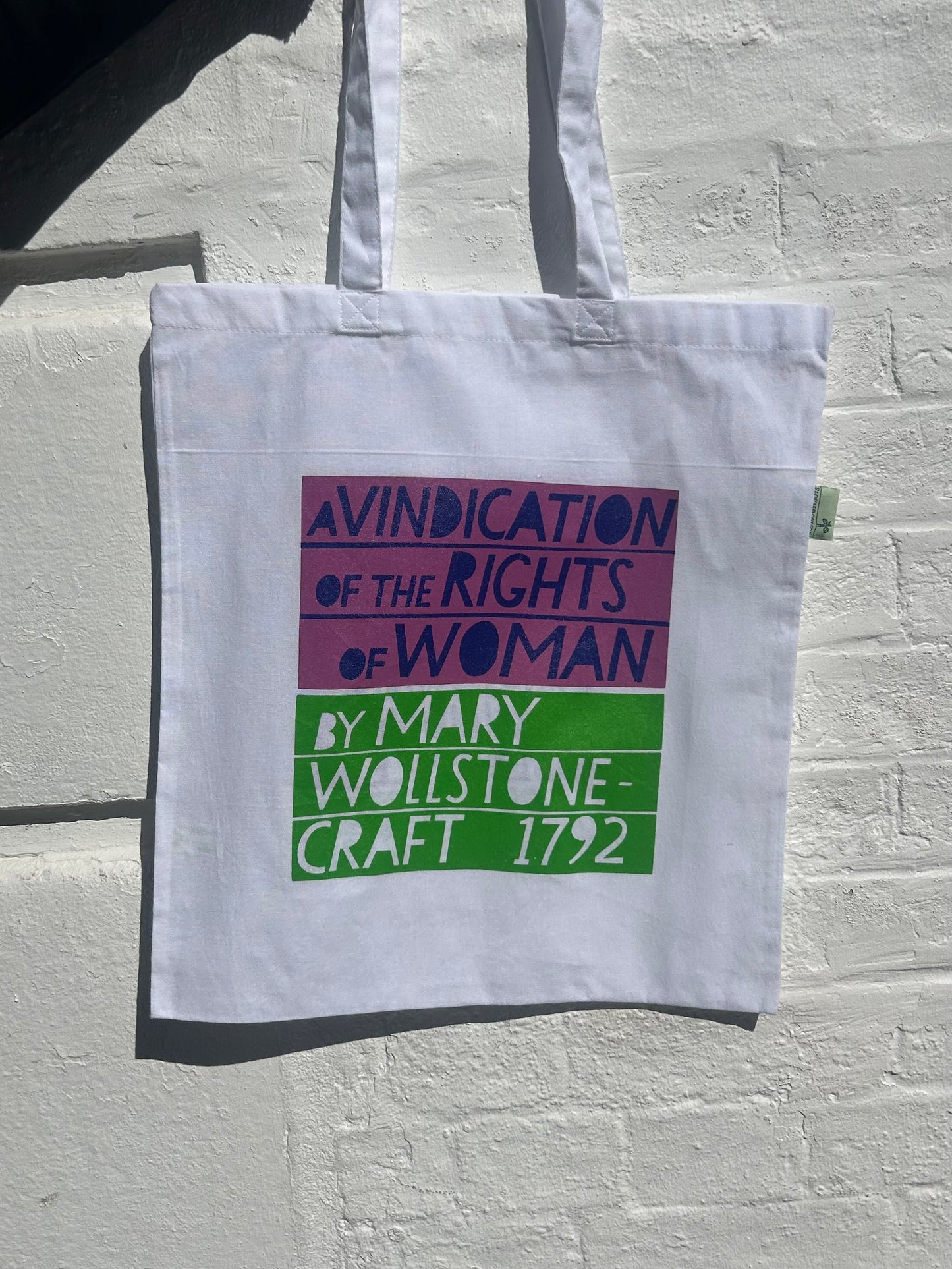 Mary Wollstonecraft 1792 Tote Bag