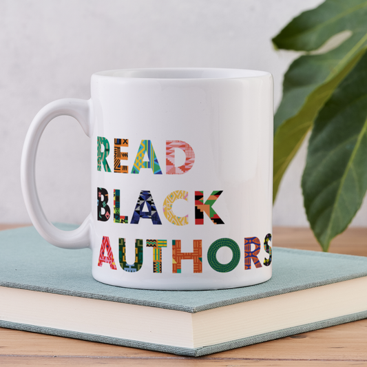 "Read Black Authors" mug