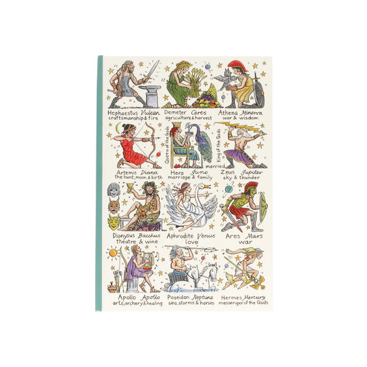 Greek Gods & Goddesses Notebook