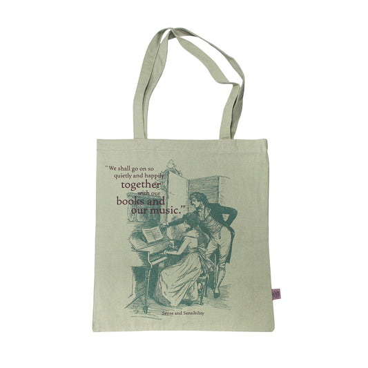 Sense and Sensibility Jane Austen Tote Bag