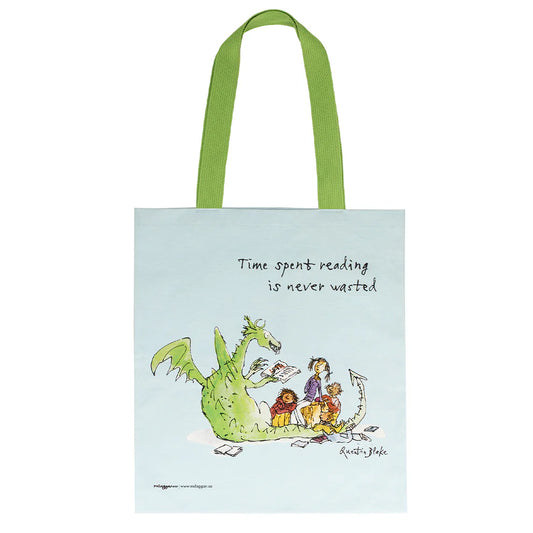 Time Spent Reading Quentin Blake Tote Bag