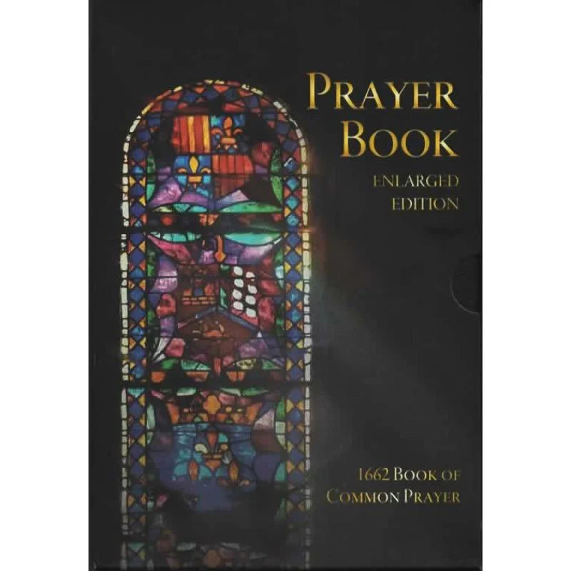 Book of Common Prayer, Enlarged Edition, Black Calf Split Leather, CP424