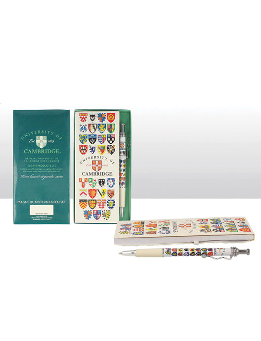 College Shield Pad and Pen Set