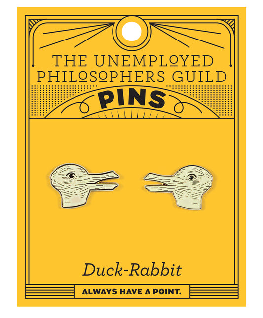 Duck-Rabbit Enamel Pin