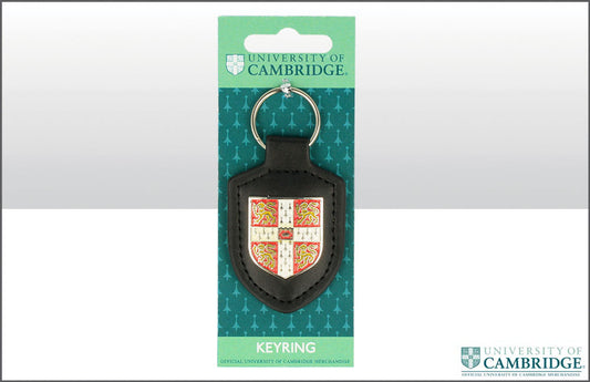 Cambridge University Leather Fob Keyring
