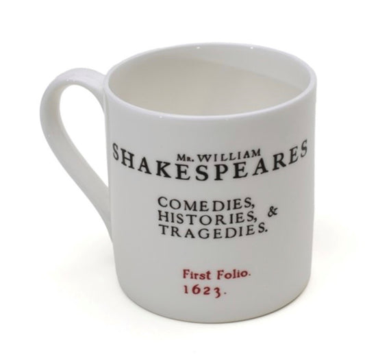 Shakespeare's First Folio Mug