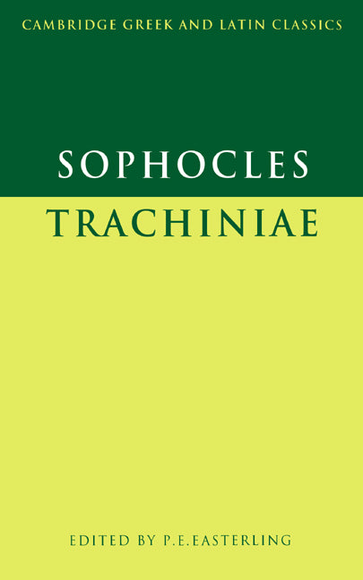 Sophocles: Trachiniae