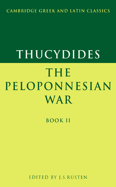 Thucydides: The Peloponnesian War Book II