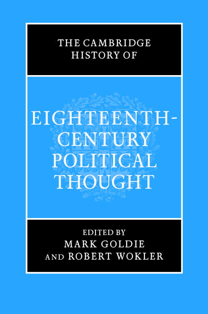 SALE The Cambridge History of Eighteenth- Century Political Thought