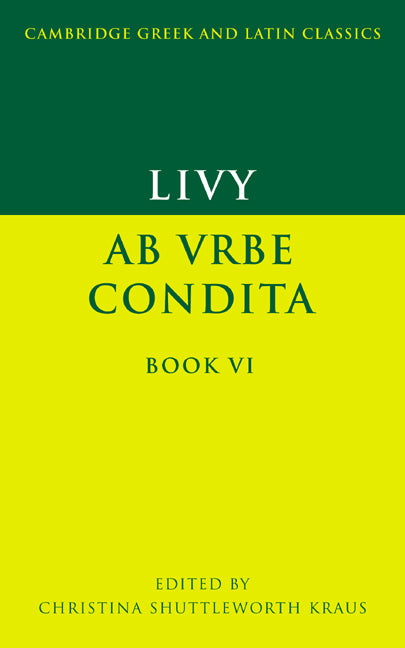 Livy: Ab urbe condita Book VI