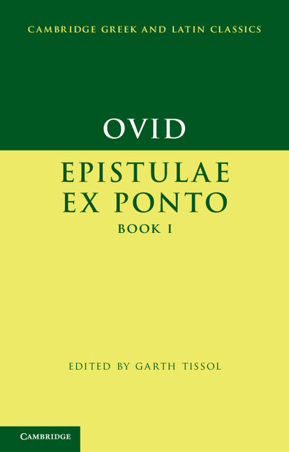 Ovid:  Epistulae ex Ponto  Book I