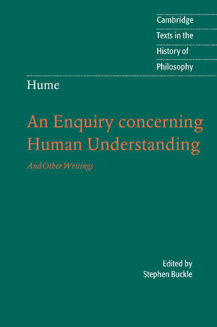 Hume: An Enquiry Concerning Human Understanding