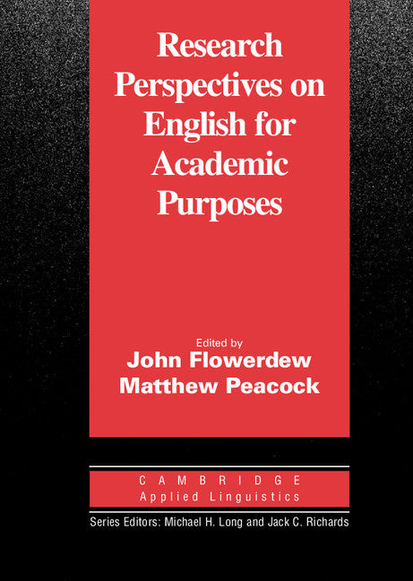 Research Perspectives on English for Academic Purposes – Cambridge ...
