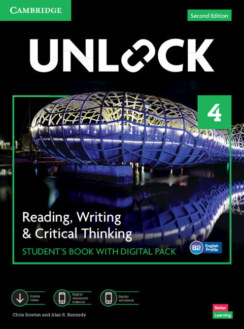 Unlock Level 4 Reading, Writing and Critical Thinking Student's Book with Digital Pack 2nd Edition