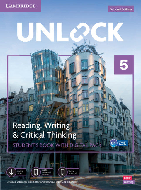 Unlock Level 5 Reading, Writing and Critical Thinking Student's Book with Digital Pack 2nd Edition
