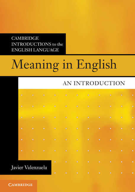 Meaning in English