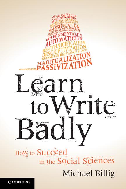 Learn to Write Badly