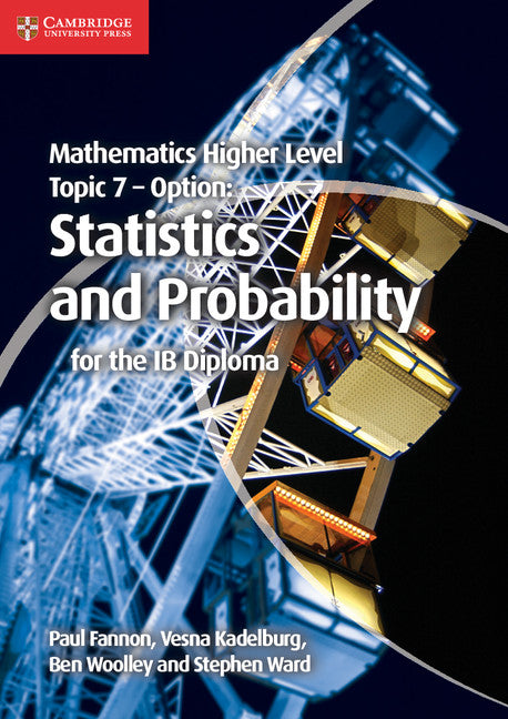 Ib Statistics Math Mathematics Higher Level for the IB Diploma Option Topic 7 Statistics ...