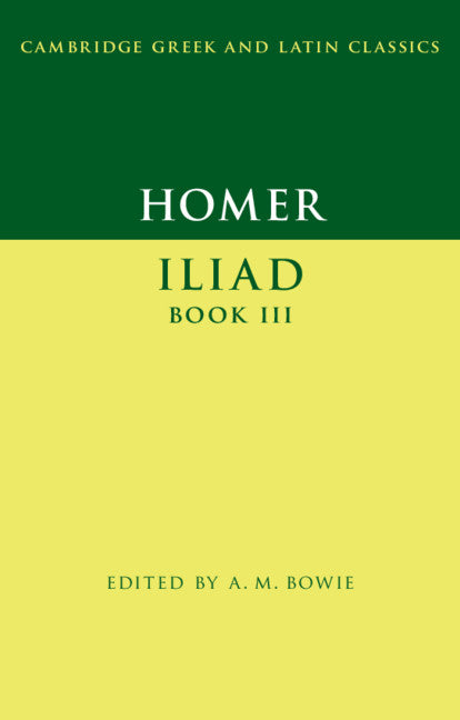 Homer: Iliad Book III
