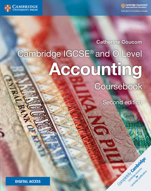 Cambridge IGCSE® and O Level Accounting Coursebook with Digital Access (2 Years) 2 Ed