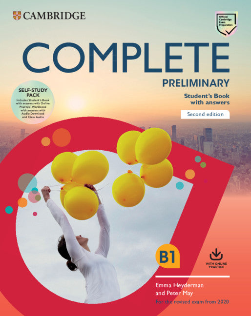 Complete Preliminary Self Study Pack (SB with Answers with Online Practice and WB with Answers with Audio Download and Class Audio) 2nd Edition