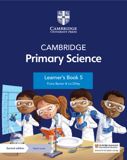 Cambridge Primary Science Learner's Book 5 with Digital Access (1 Year)