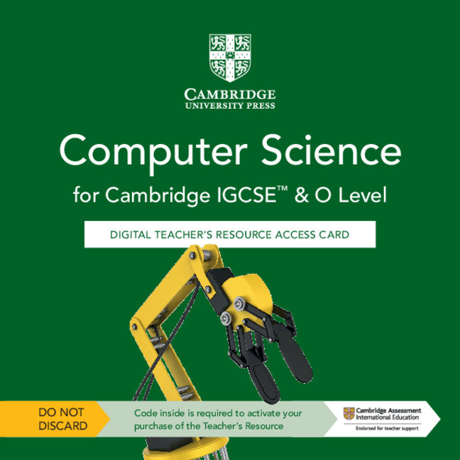Cambridge IGCSE™ and O Level Computer Science Digital Teacher's Resour ...