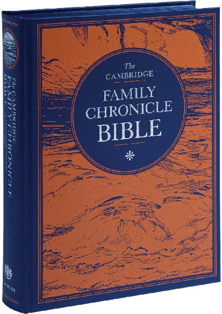 Cambridge KJV Family Chronicle Bible, Blue HB Cloth over Boards