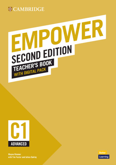 Empower Advanced/C1 Teacher's Book with Digital Pack 2nd Edition