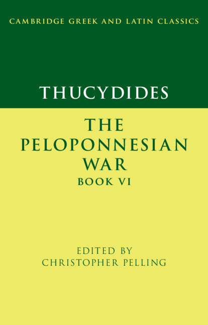 Thucydides:  The Peloponnesian War  Book VI