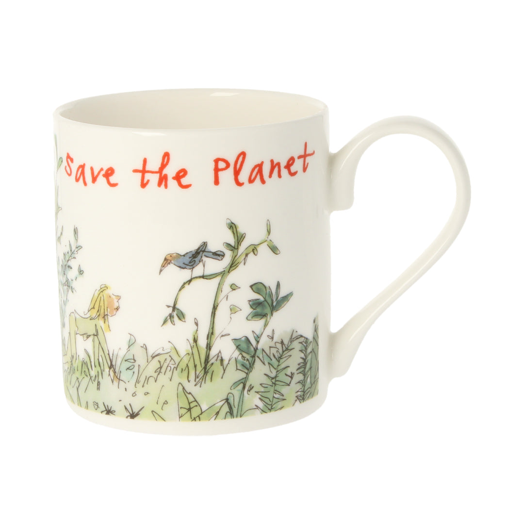 Quentin Blake Save The Planet Mug