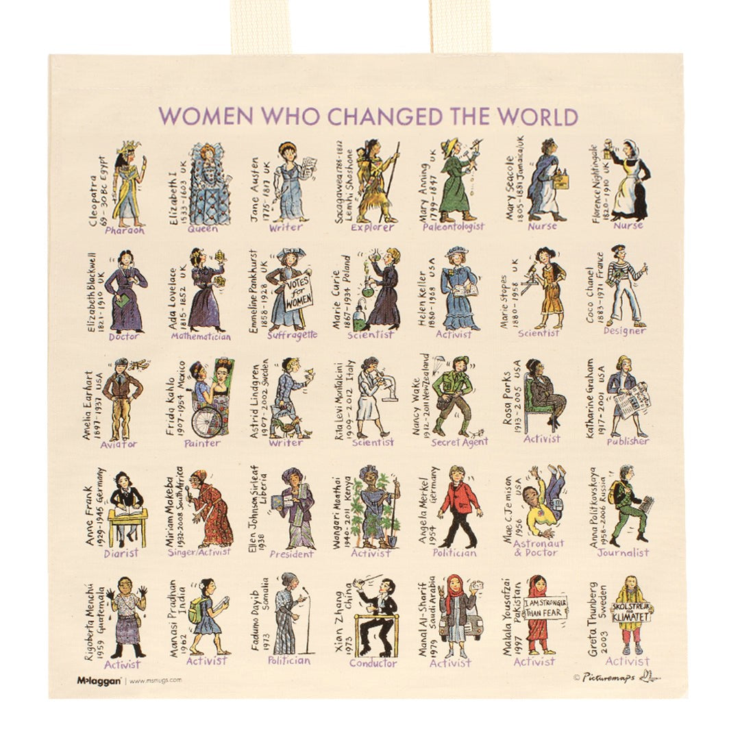Women Who Changed the World Tote Bag